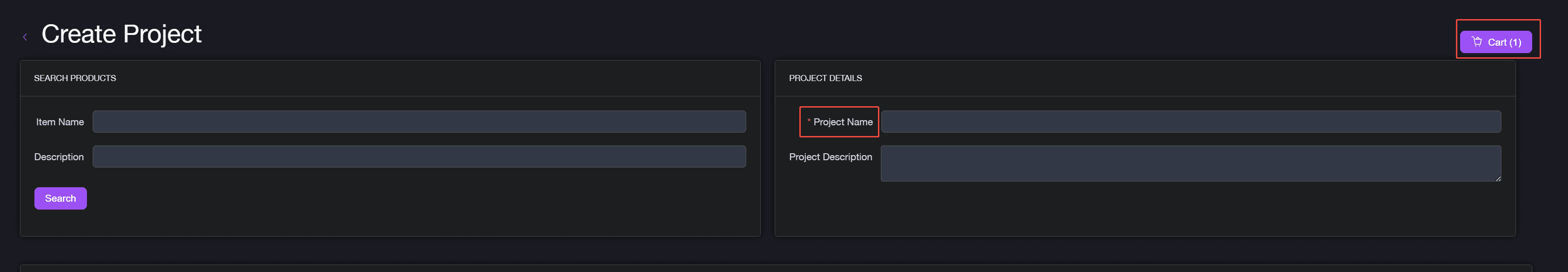 create-project