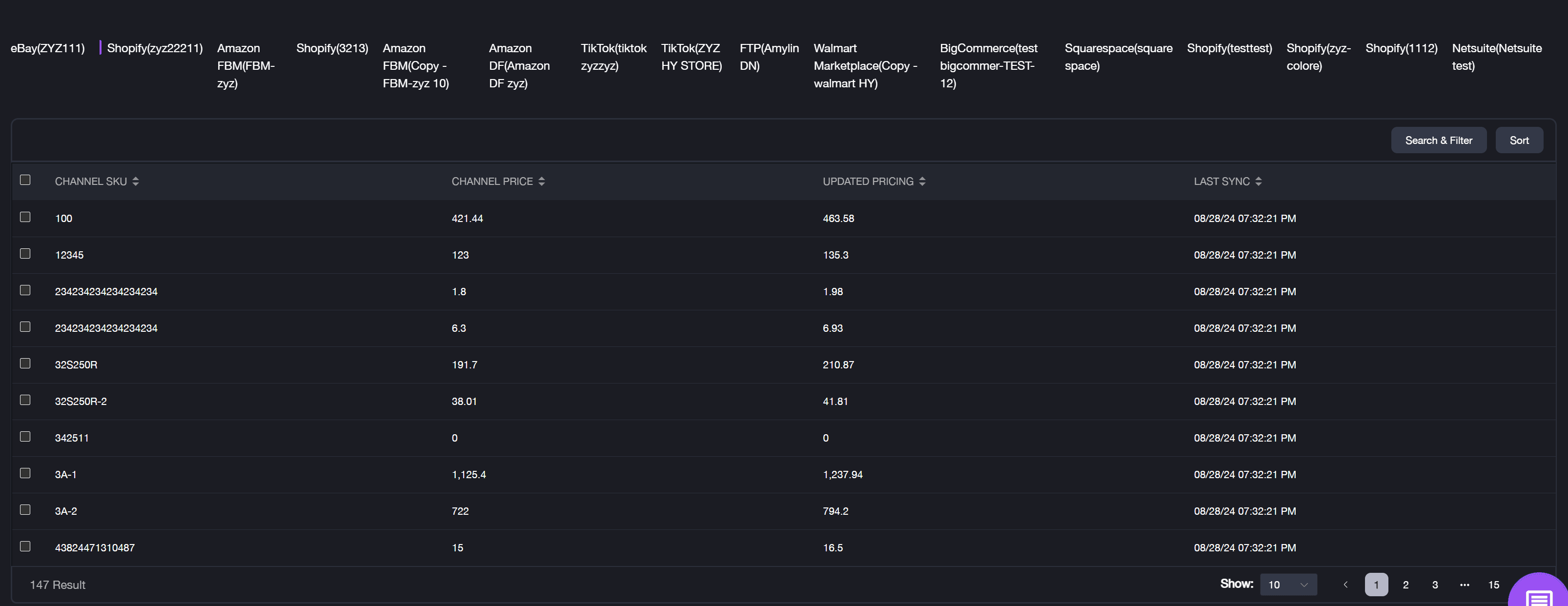 Updated Pricing