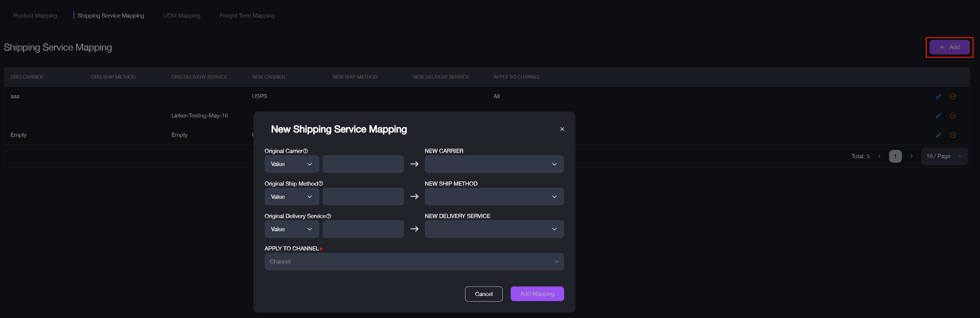 ship mapping