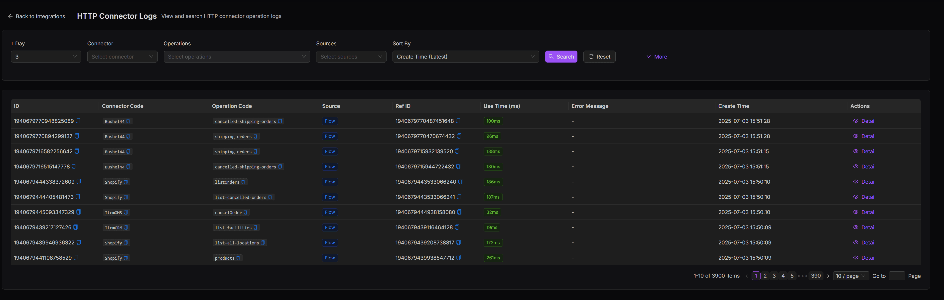 view-logs