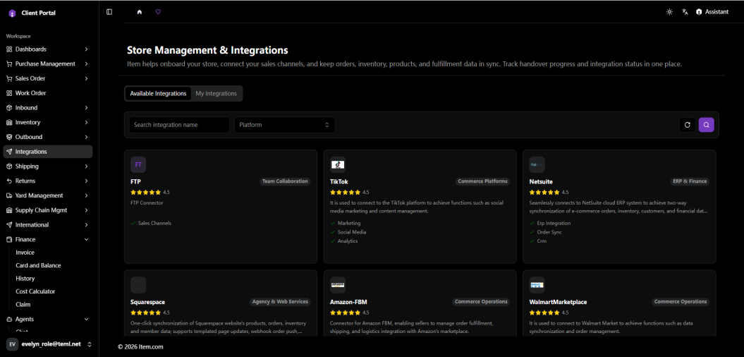 Integrations