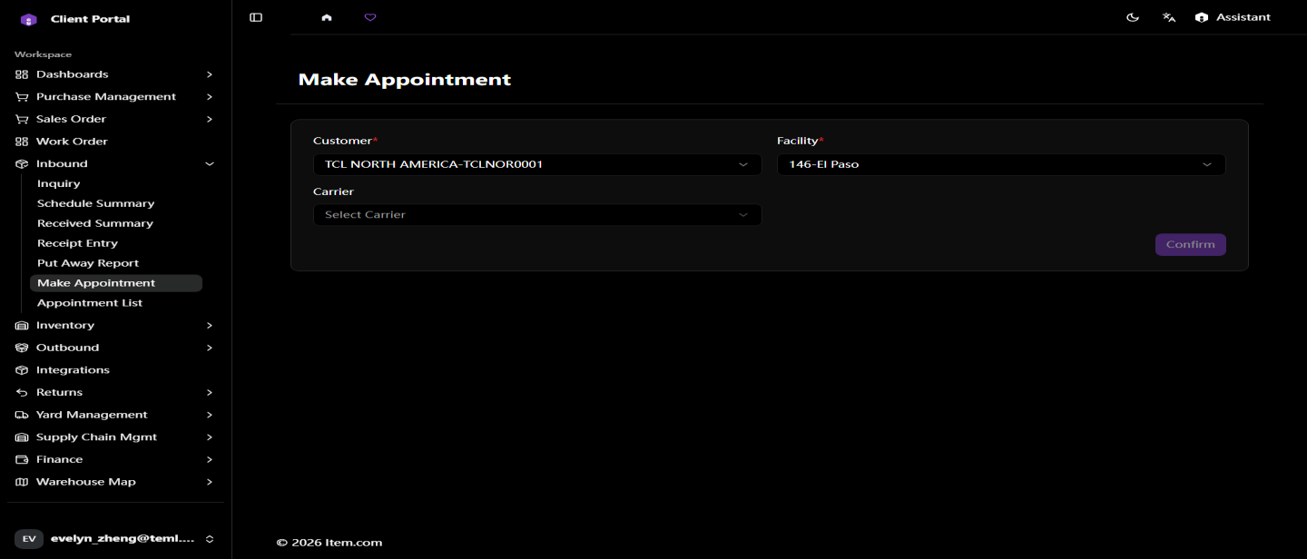 Make Appointment